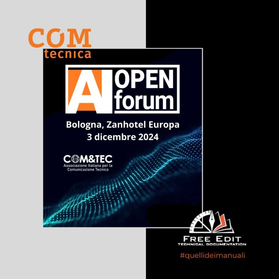 AI OPEN FORUM 2024: FREE EDIT PRESENTE PER APPROFONDIRE IL TEMA DELL'INTELLIGENZA ARTIFICIALE